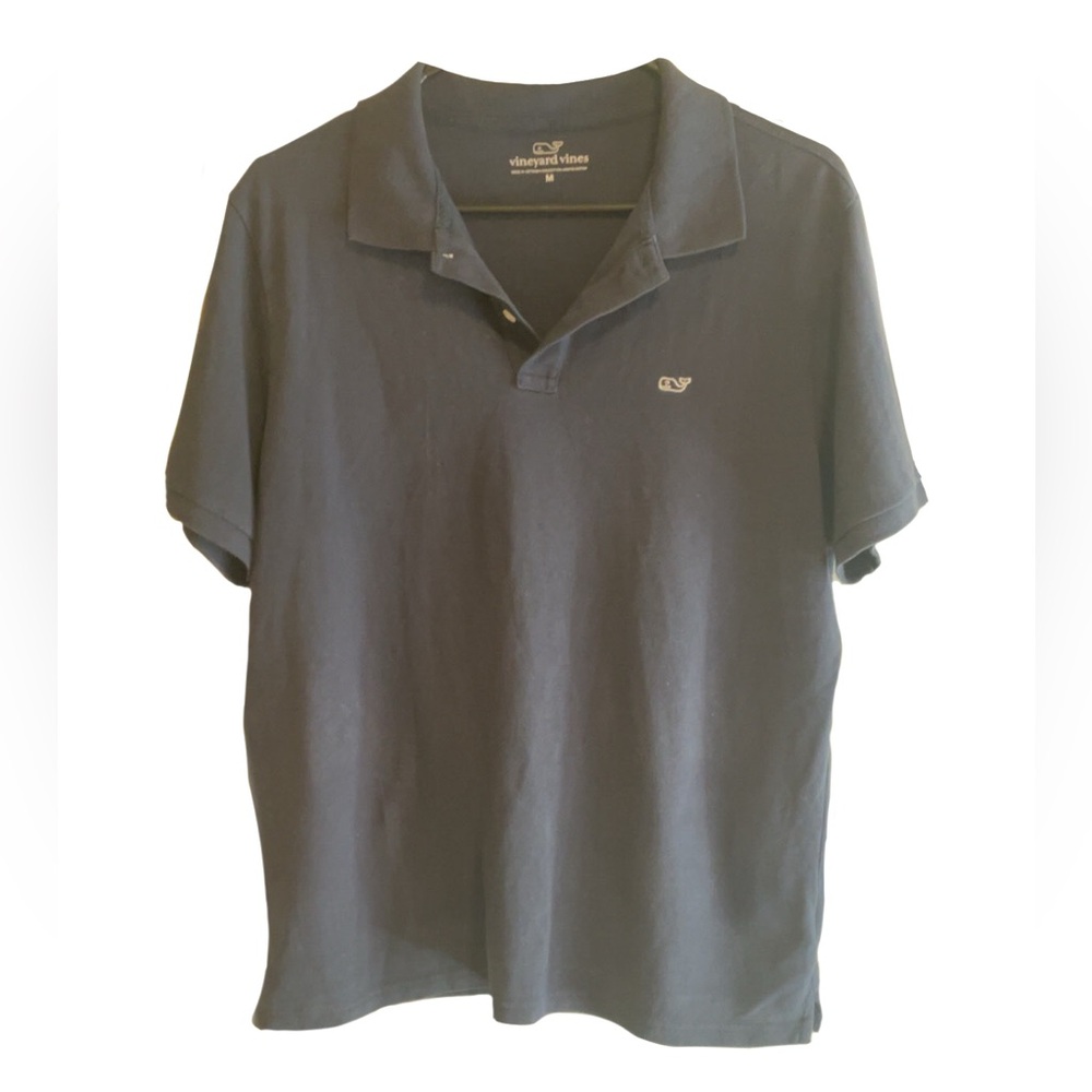 Vineyard Vines Women's Navy Short Sleeve Polo